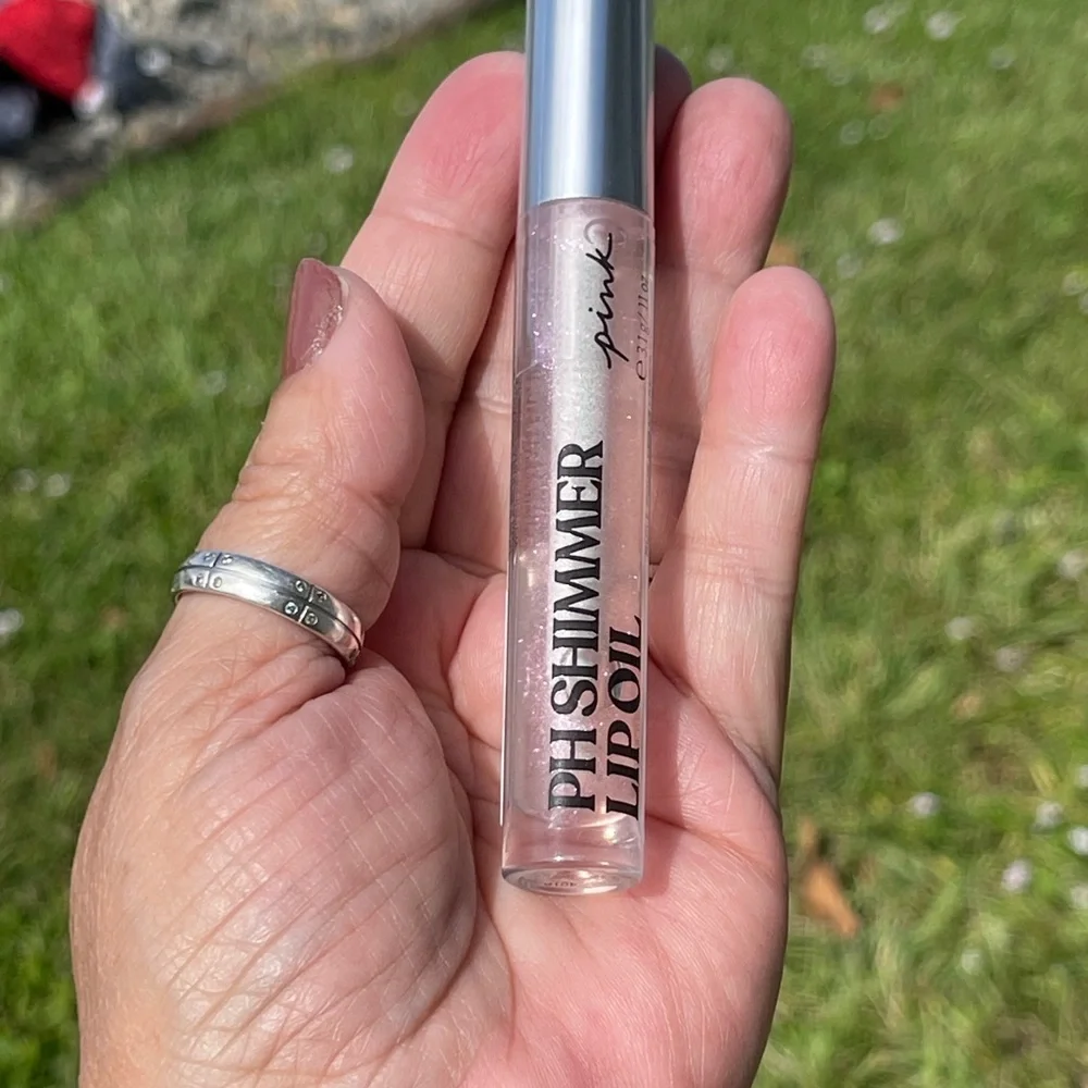 PINK VICTORIA SECRET PH Shimmer Lip Oil In Shimmer